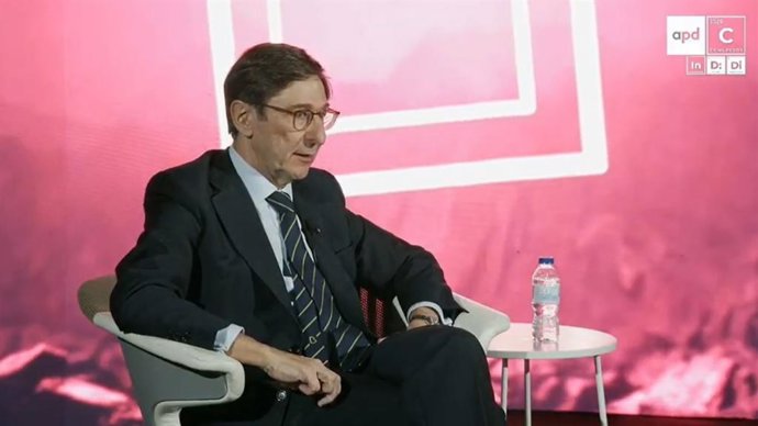 El presidente de Bankia, José Ignacio Goirigolzarri, en el 1 Congreso Internacional Digital de Directivos de la Asociación por el Progreso de la Dirección (APD).