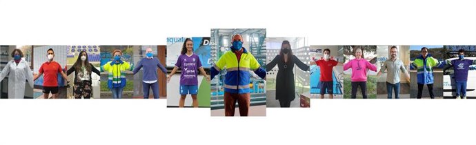 Aqualia realiza la campaña 'Unidos en la distancia' contra la violencia de género.