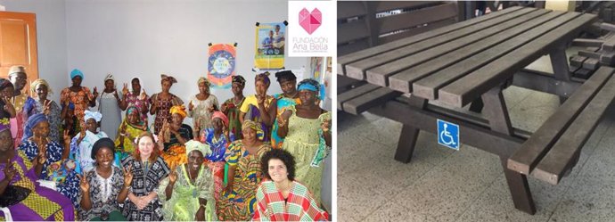 Vitaldent convierte 30.000 cepillos de dientes en bancos para una casa de acogida en Guinea-Bissau