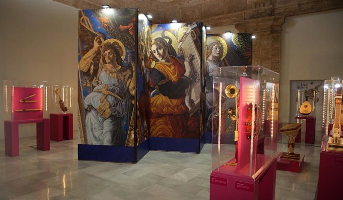 Exposición sobre los ángeles músicos