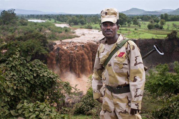 Un soldado en Etiopía