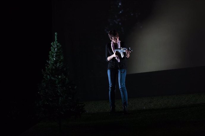 Ariadna Gil en la obra 'Encara hi ha algú al bosc'
