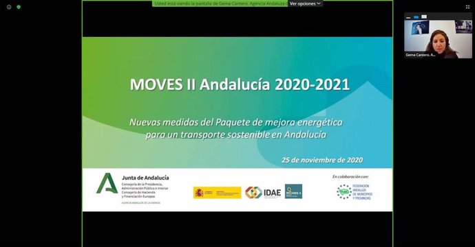 Presentación del programa Moves.