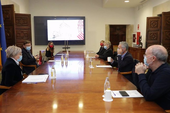 Reunión de la comisión de vacunación de la Comunitat Valenciana