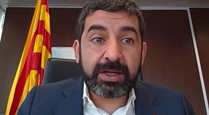 Chakir el Homrani, conseller de Treball, en la jornada 'Els fons europeus inverteixen en les persones'