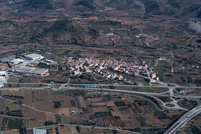 Vista aérea de Geldo