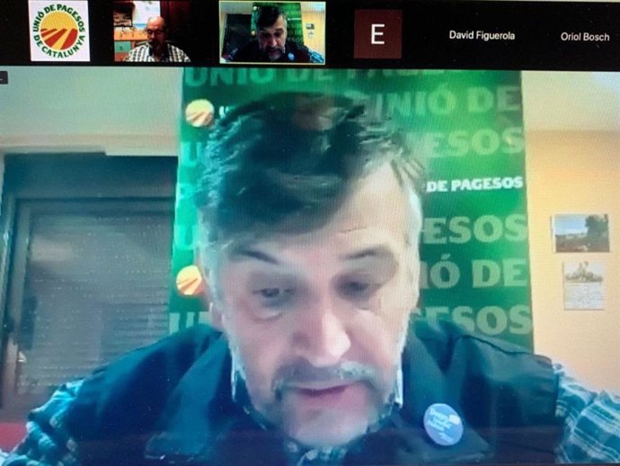 Joan Caball, coordinador nacional del sindicato Unió de Pagesos