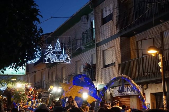 Cabalgata de Reyes en Cúllar Vega, en imagen de archivo