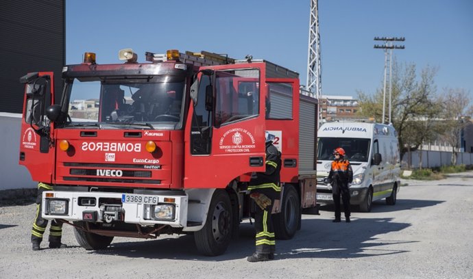 Jaén.- Sucesos.- Un incendio calcina por completo un restaurante en Beas de Segura