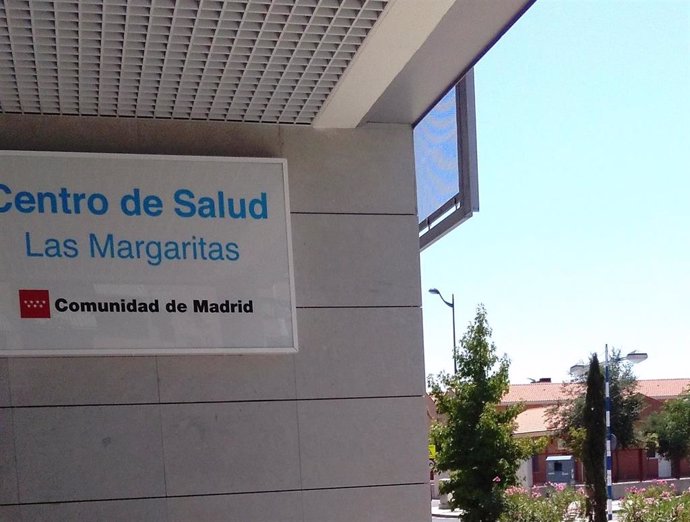 Imagen del centro de salud de Las Margaritas, en Getafe