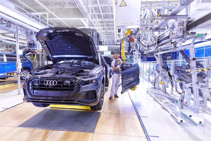 Fábrica de vehículos de Audi.