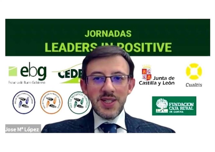 José M López en las Jornadas Leaders in positive de CEDERED