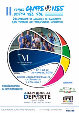 Cartel El II Torneo Campeones Diputación de Málaga se celebra este fin de semana en Mollina