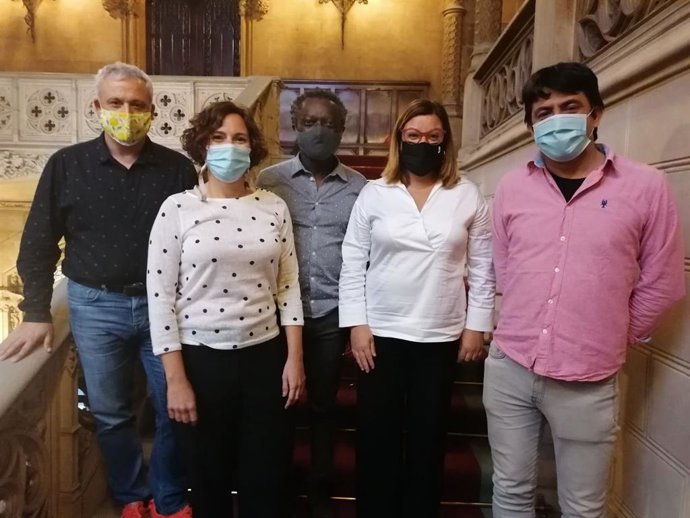 Representantes de MÉS per Mallorca en el Consell.