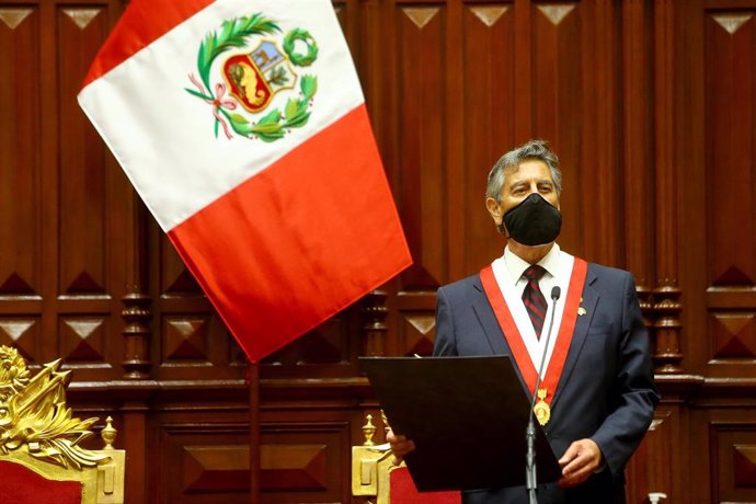 Francisco Sagasti, presidente de Perú
