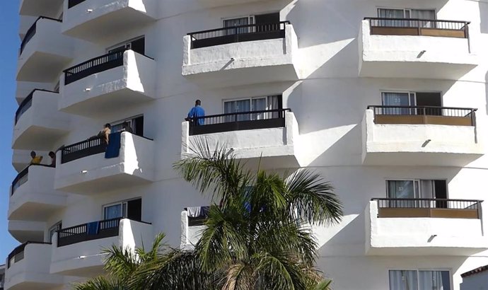 Hotel Waikiki, uno de los complejos turísticos de Gran Canaria que acoge migrantes