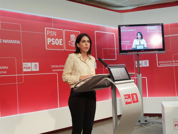 La eurodiputada del PSN, Adriana Maldonado