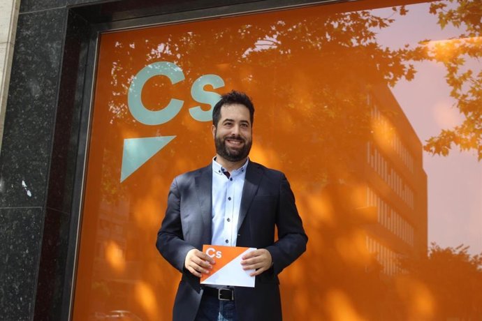 El portavoz adjunto de Cs en el Parlamento de Andalucía y coordinador del partido en la provincia de Córdoba, Fran Carrillo.