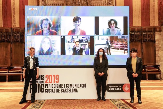Acto de entrega de los Premis Montserrat Roig al periodismo social 2019