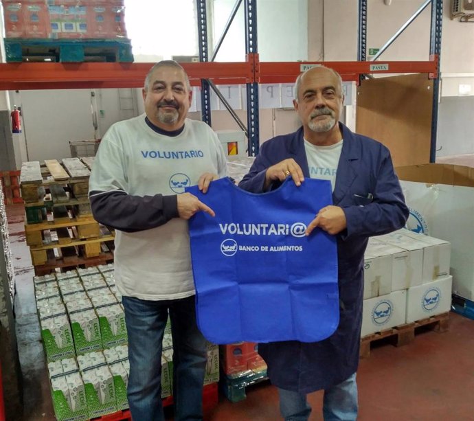 Voluntarios del Banco de Alimentos