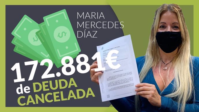 María Mercedes, ha cancelado todas sus deudas gracias a Repara tu Deuda