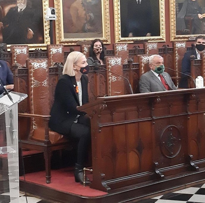 La portavoz del Grupo Ciudadanos (Cs) en el Ayuntamiento de Palma, Eva Pomar.