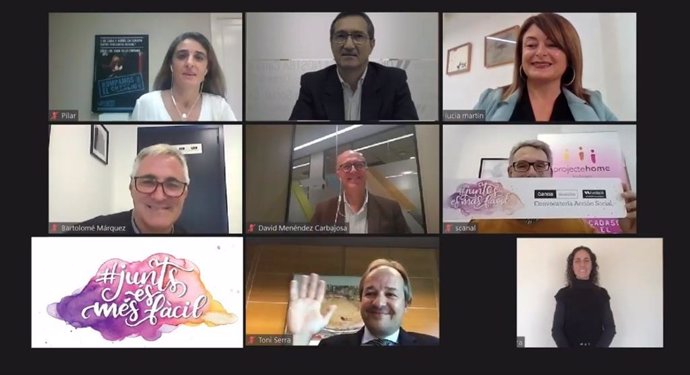 Bankia y Fundación Sa Nostra reconocen en un acto virtual los proyectos de 42 entidades sociales de Baleares.