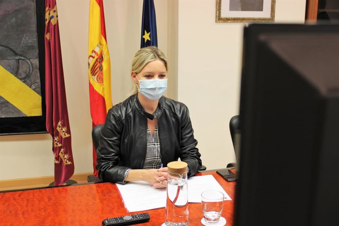 Martínez Vidal, como vicepresidenta de la Conferencia de Regiones Periférico Marítimas (CRPM), interviene en el evento organizado por la Alianza Cohesión (#CohesionAlliance) del Comité Europeo de las Regiones (CDR)