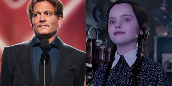 8. Tim Burton quiere a Johnny Depp en la serie de La familia Addams