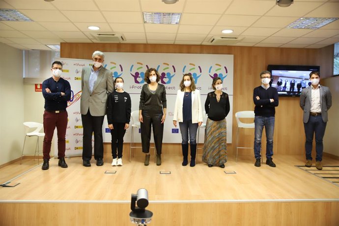 Irene Lozano tras la presentación del proyedcto 'i-protect'