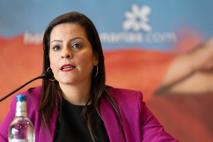 La consejera de Turismo de Canarias, Yaiza Castilla