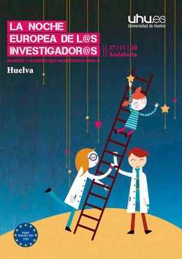 Cartel sobre la Noche de los Investigadores. 