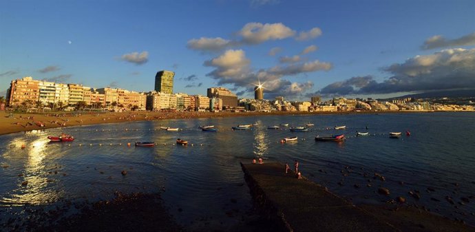 La playa de Las Canteras