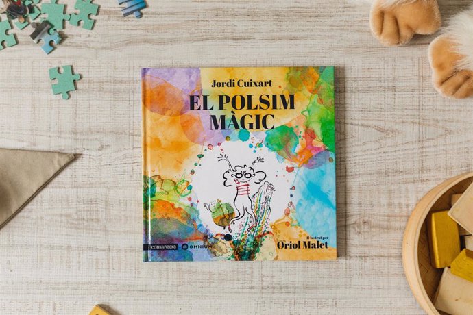 El polsim mgic, nou llibre infantil del president d'mnium Cultural, Jordi Cuixart.