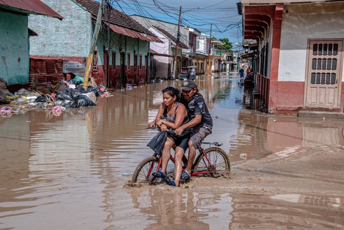Inundaciones tras el paso de los huracanes 'Eta' e 'Iota' por Honduras.