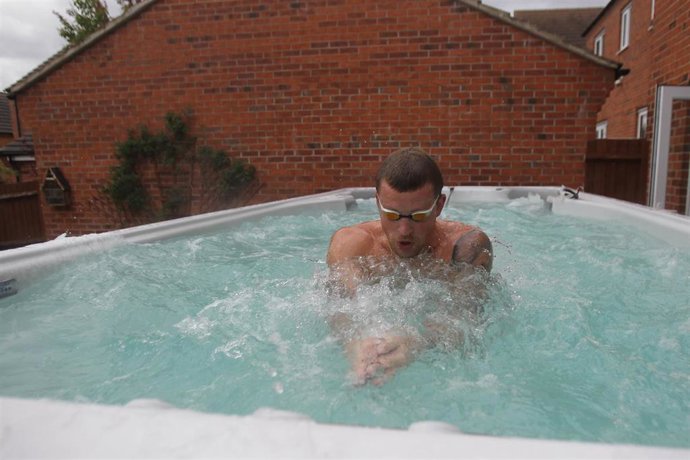 Imagen de archivo de un jacuzzi