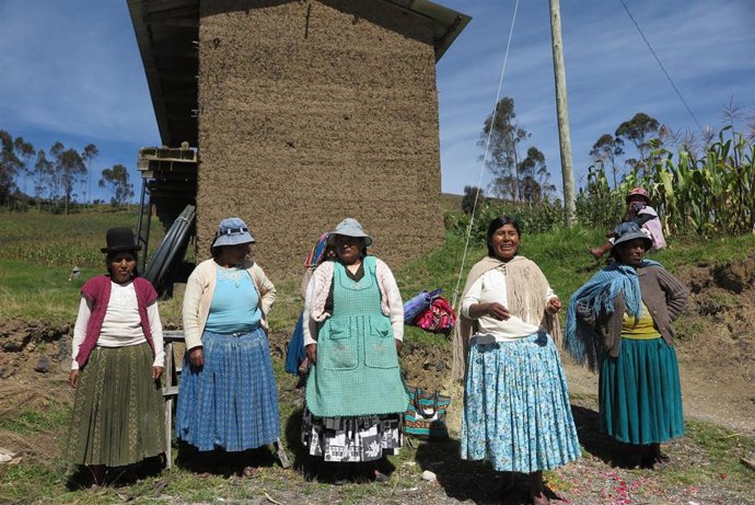 Participantes en un programa de cooperación.