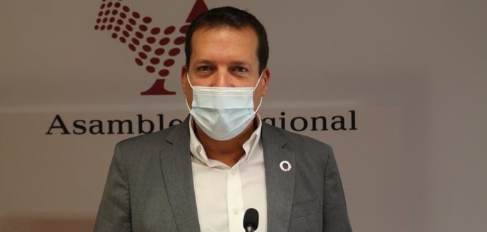 El diputado del Grupo Parlamentario Socialista en la Asamblea, Manuel Sevilla