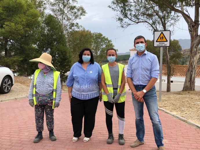 Obras del PFEA en Los Gallardos