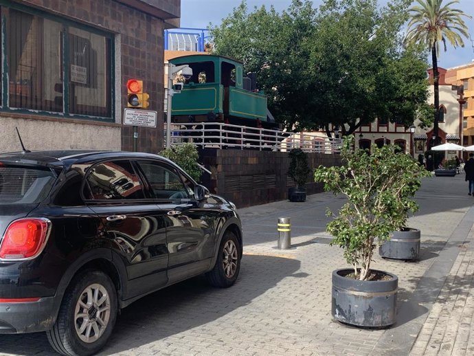 Bolardo en Plaza Niña