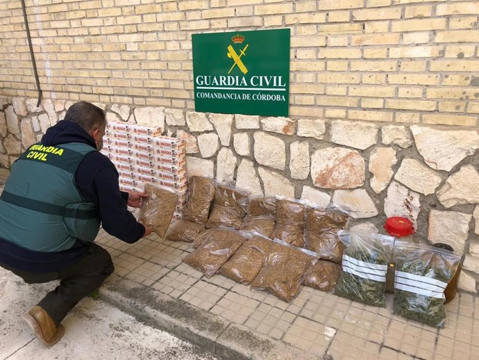 Trabaco y droga intervenidos en Lucena