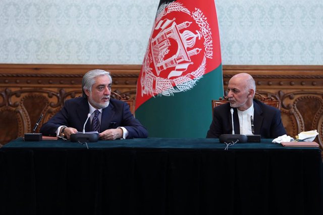 Abdulá Abdulá y Ashraf Ghani