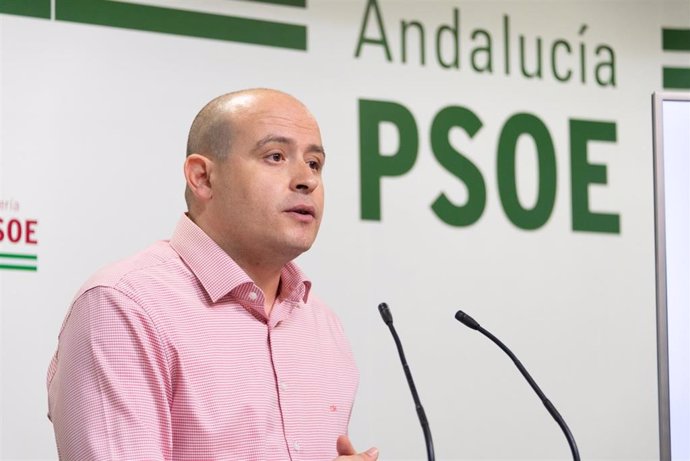 El senador y secretario de Organización del PSOE de Almería, Antonio Martínez