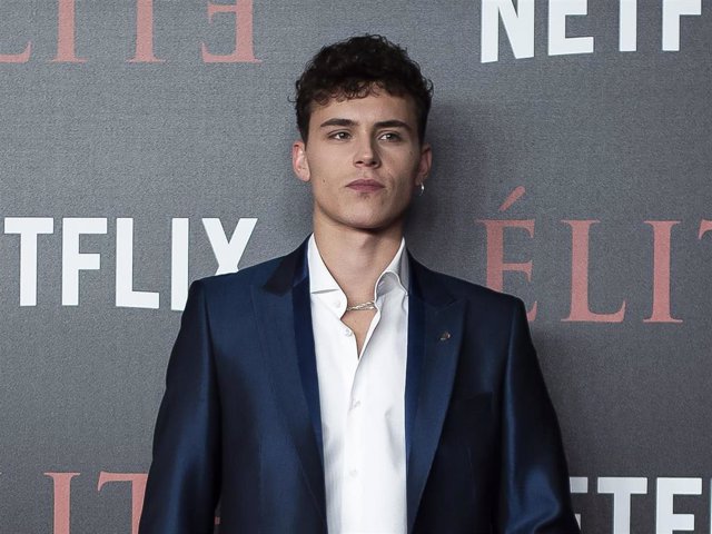 Aron Piper attends the World Premiere of Netflixs 'Elite' at Nubel on October 2, 2018 in Madrid, Spain.