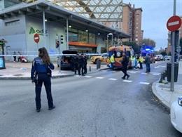 Un hombre de 27 años ha resultado herido por arma blanca junto a la estación de Cercanías de Asamblea