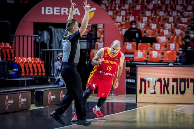 Quino Colom, el mejor de la selección española de baloncesto este sábado