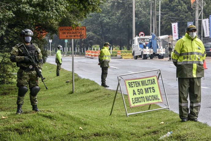 Control del ejército colombiano