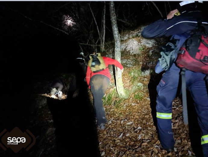 Rescate excursionistas.