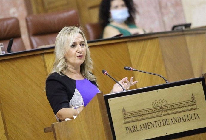 La parlamentaria andaluza de Ciudadanos (Cs) Ana Llopis, en una foto de archivo.