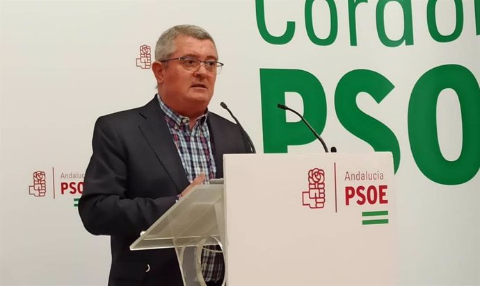 El portavoz de Salud del PSOE-A en el Parlamento de Andalucía, el cordobés Jesús María Ruiz.